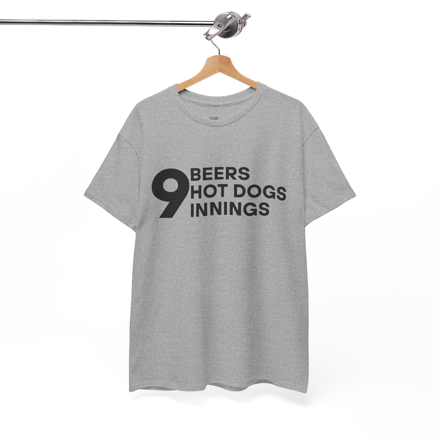9 Beers, Hot Dogs, Innings T-Shirt