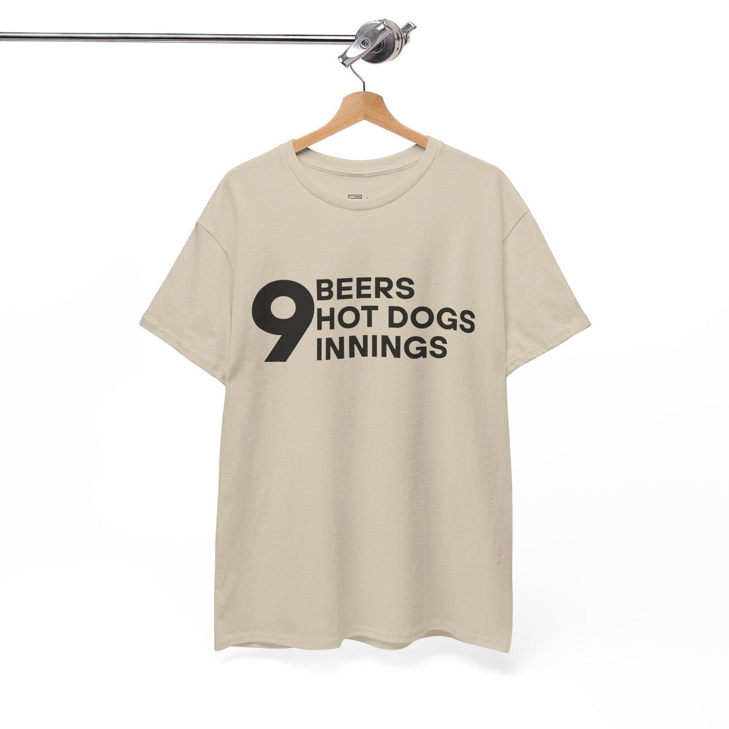9 Beers, Hot Dogs, Innings T-Shirt